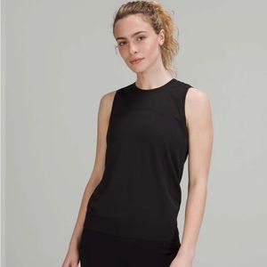 Lululemon Swiftly Relaxed Muscle Tank Top Black